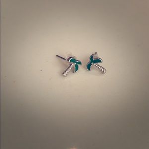 Palm Tree Earings